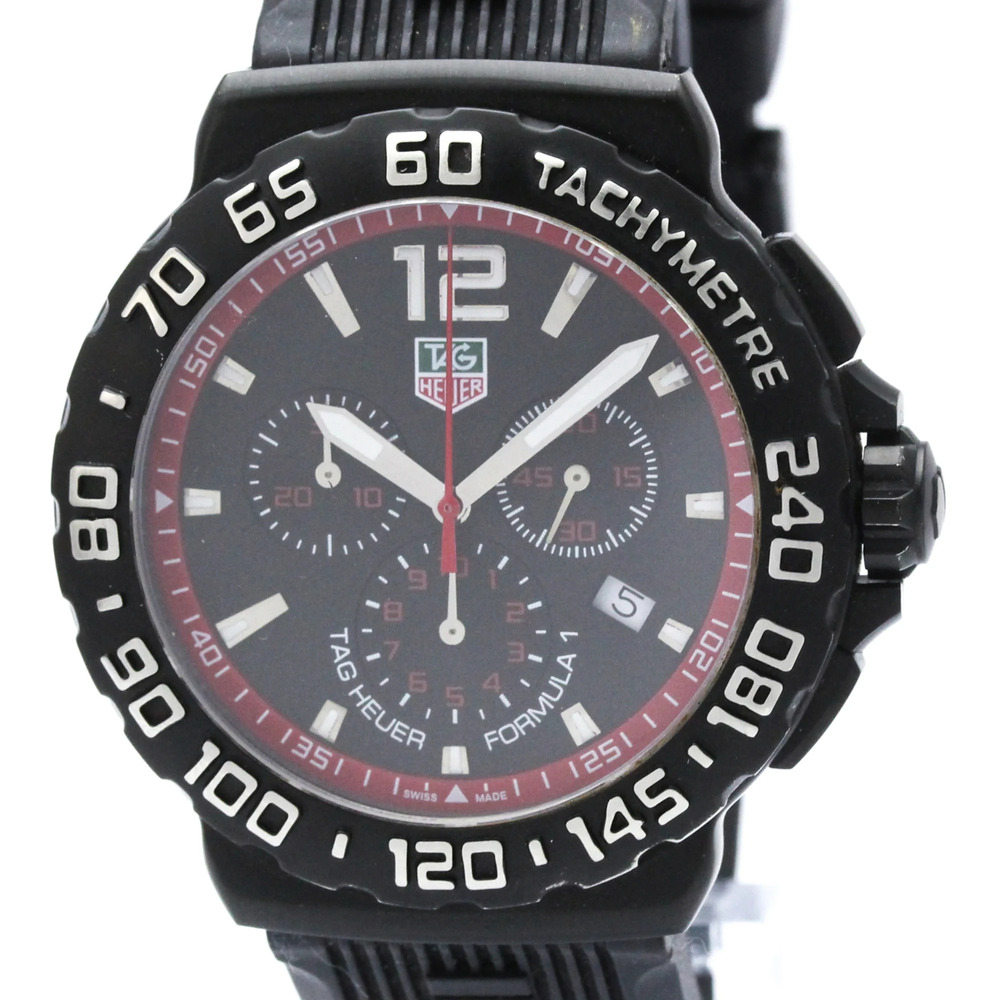 TAG HEUER Formula 1 Chronograph Steel Quartz Watch CAU1116 Polished